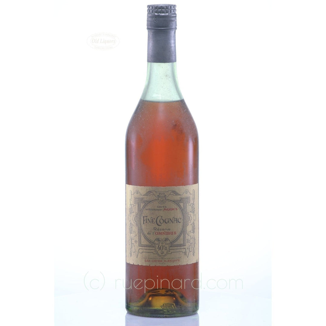 1930 Maxim's Cognac Réserve de L'Omnibus - Rue Pinard