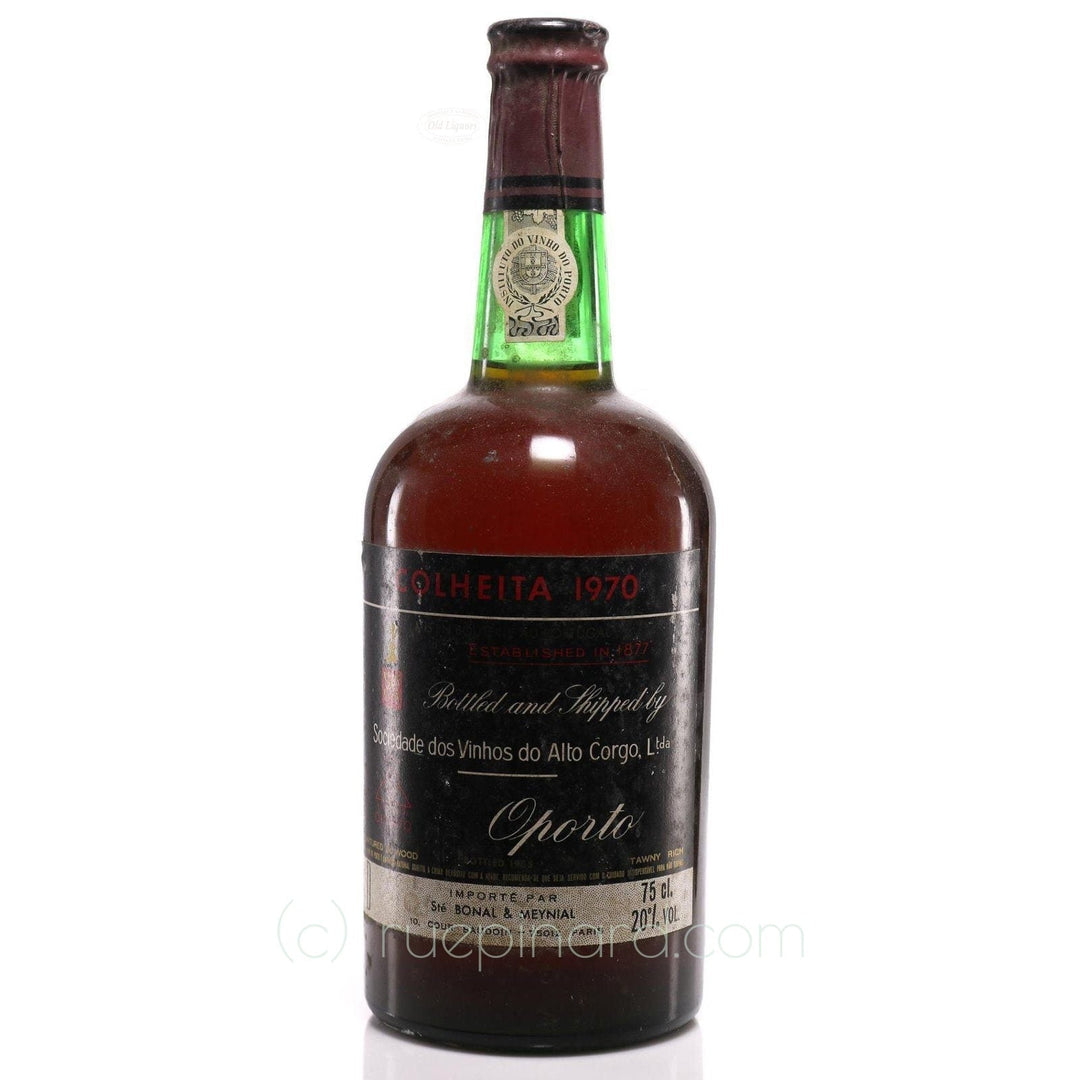 1970 Sociedade dos Vinhos do Alto Corgo Tawny Rich Port - Rue Pinard