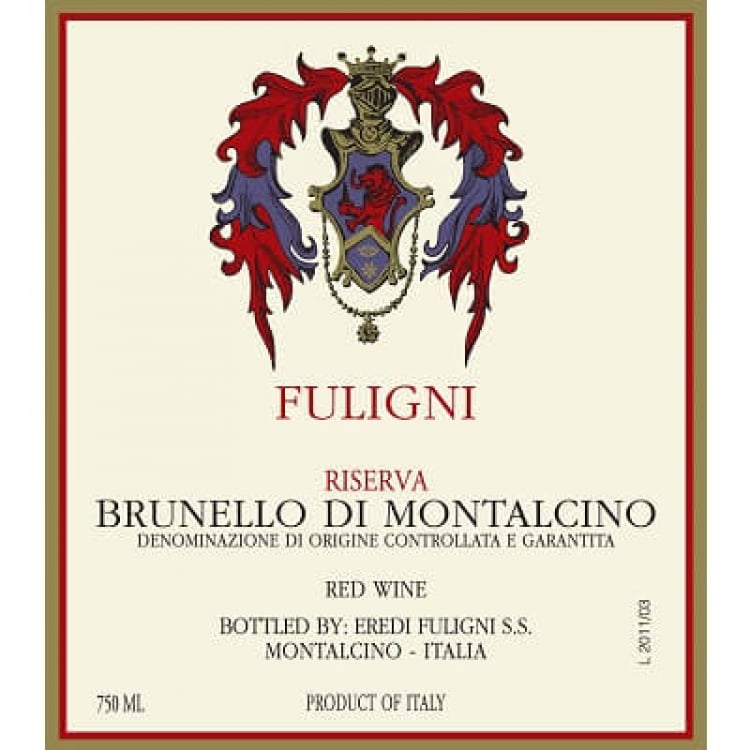 Fuligni Brunello di Montalcino Riserva 2016 (6x75cl)
