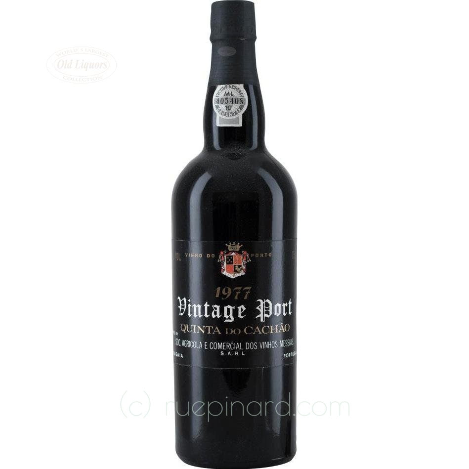 1977 Messias Port, Quinta do Cachão - Rue Pinard