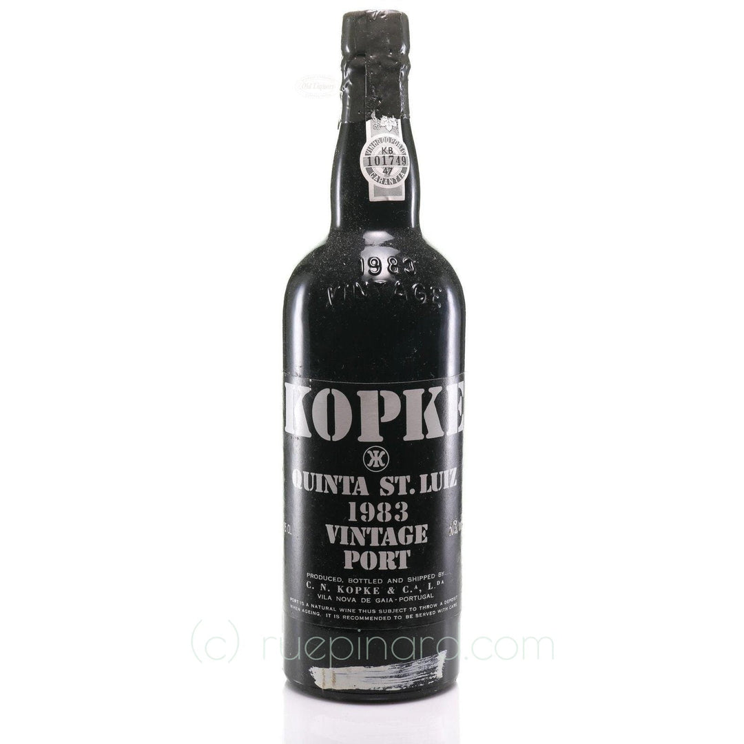 1983 Kopke Vintage Port, Quinta St. Luiz - Rue Pinard