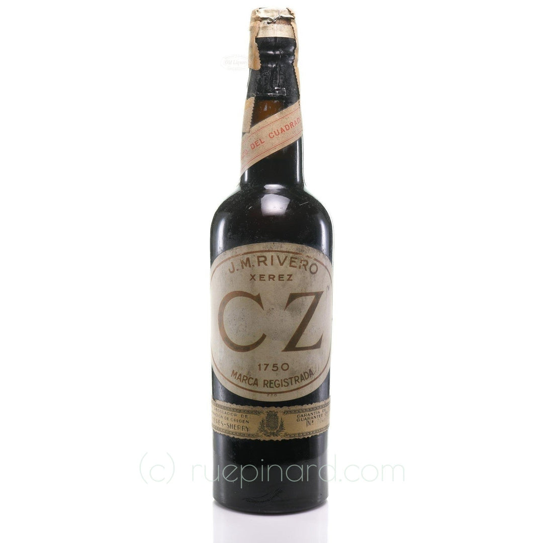 J.M. Rivero CZ 1820 Sherry NV - Bottle No. 7048767 - Rue Pinard