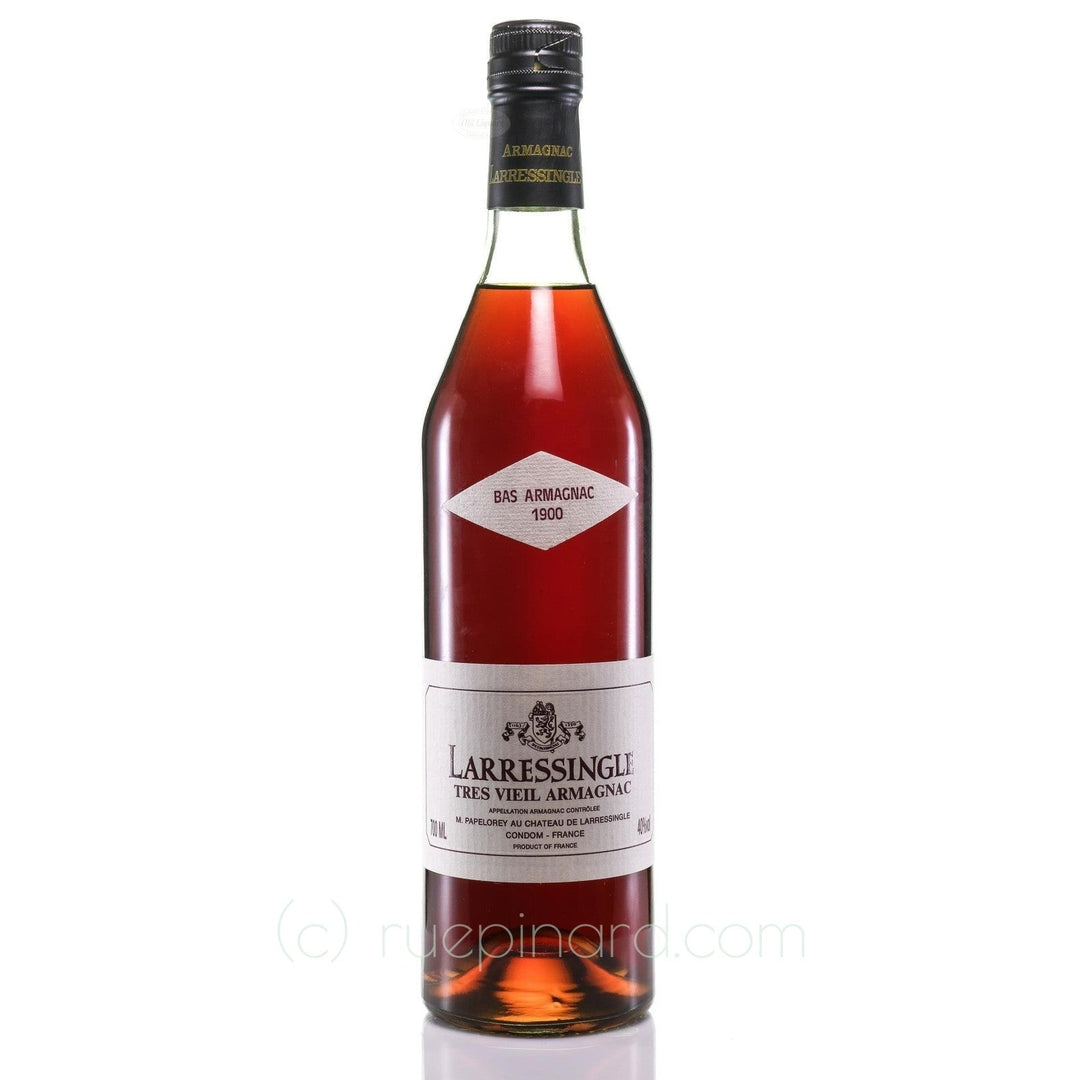 Larressingle Armagnac 1900 Vintage Très Vieil Bas Armagnac - Rue Pinard