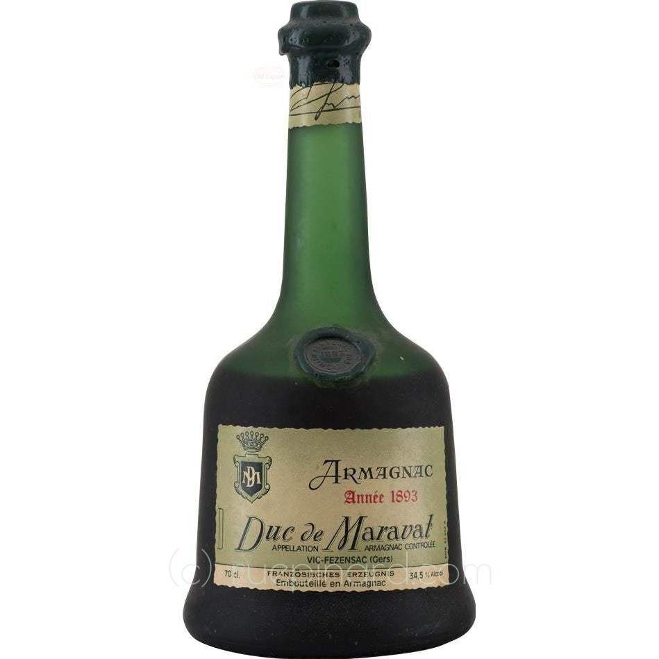 1893 Duc De Maravat Armagnac - Slijterij Rue Pinard