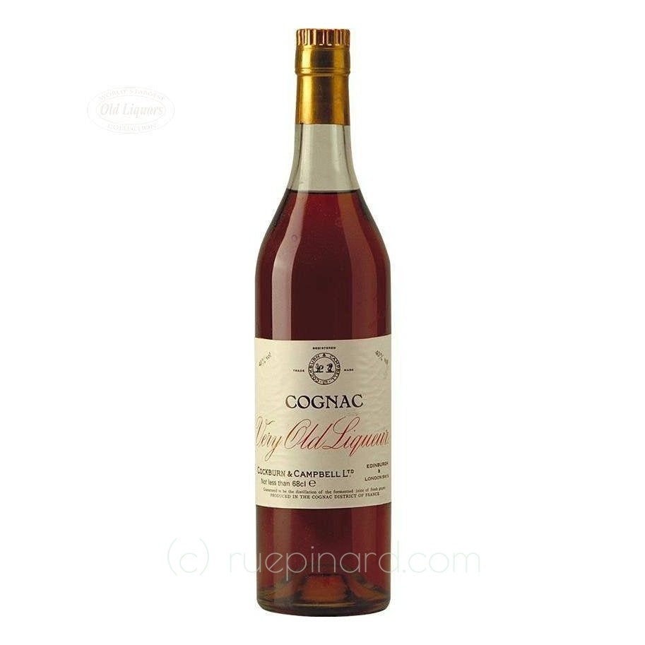 Cockburn & Campbell Ltd Cognac 1930s Vintage Liqueur - Rue Pinard