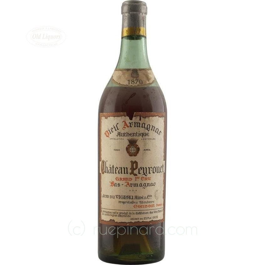 Château Peyrouet 1870 1er Cru Bas-Armagnac - Rue Pinard