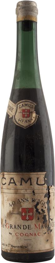 Cognac 1910 Camus & Co Presumed 1910's (1x70cl)