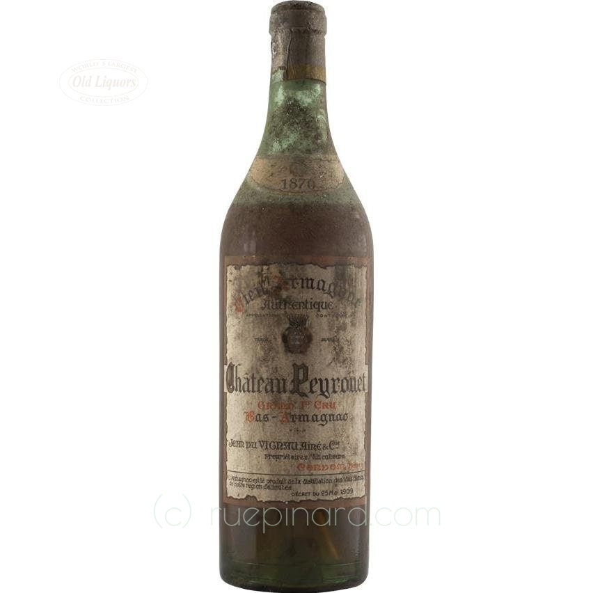 Château Peyrouet 1870 1er Cru Bas-Armagnac - Rue Pinard