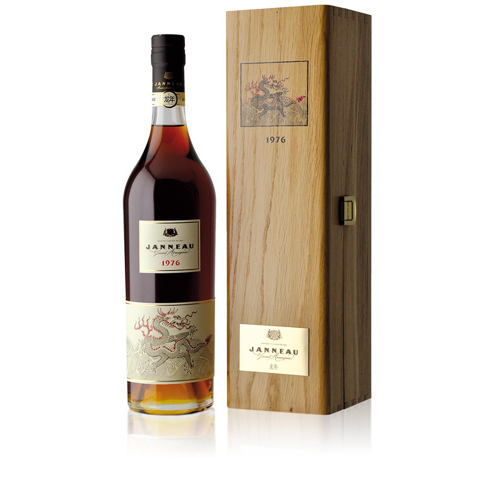Janneau 1976 Year of the Dragon Armagnac