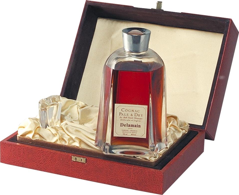 Cognac 1925 Delamain  Daum Cristal-argent (1x70cl)