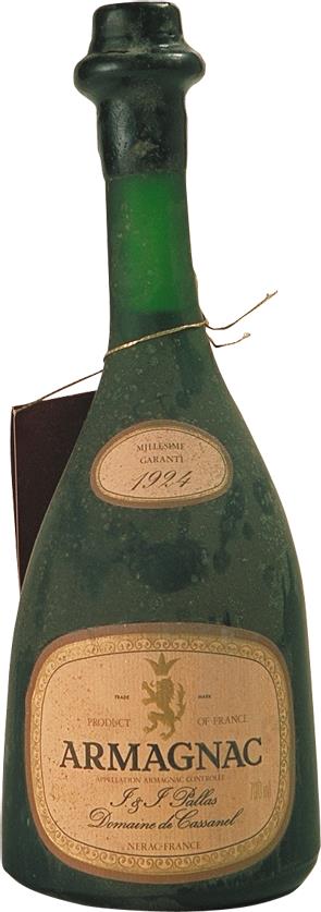 Armagnac 1924 Pallas J. & J. Fine - Domaine de Cassanel - Slijterij Rue Pinard 