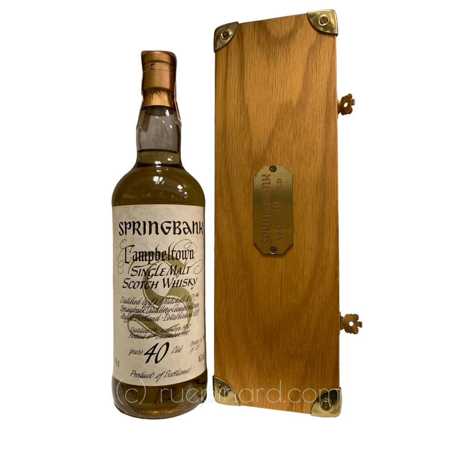 Springbank 1950 (40YO) - Rue Pinard