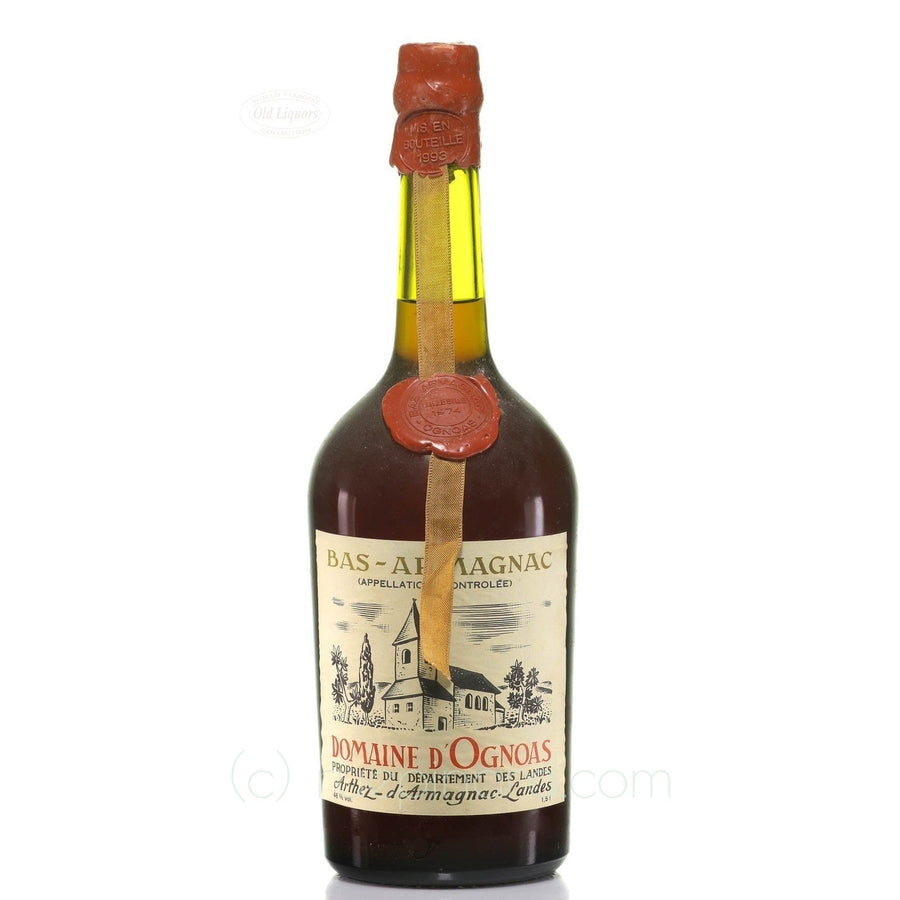 Armagnac 1974 Domaine Ognoas SKU 8403