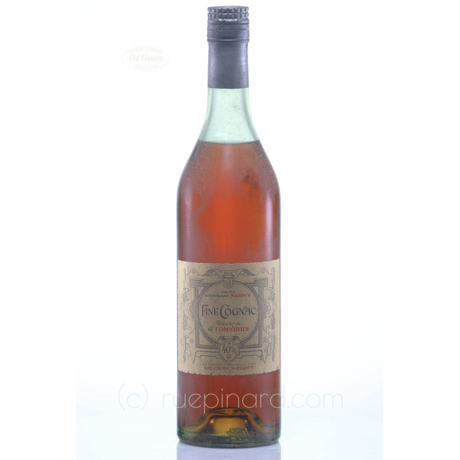 1930 Maxim's Cognac Réserve de L'Omnibus - Rue Pinard