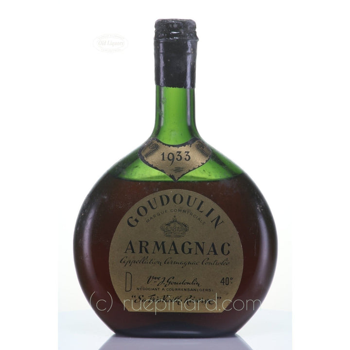 Armagnac 1933 Goudoulin SKU 6992