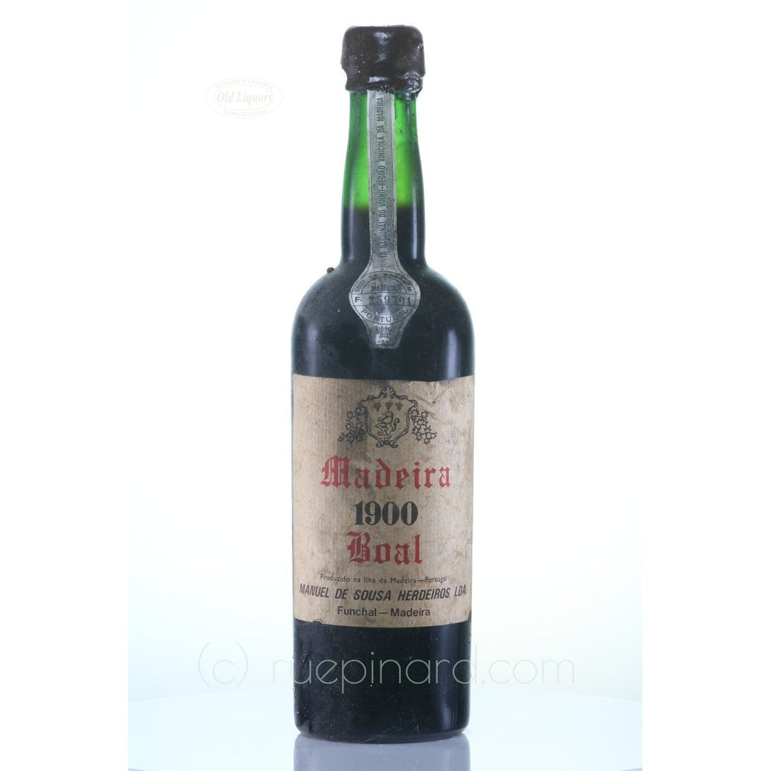 1900 Manuel de Sousa Herdeiros Boal Vintage Madeira Wine