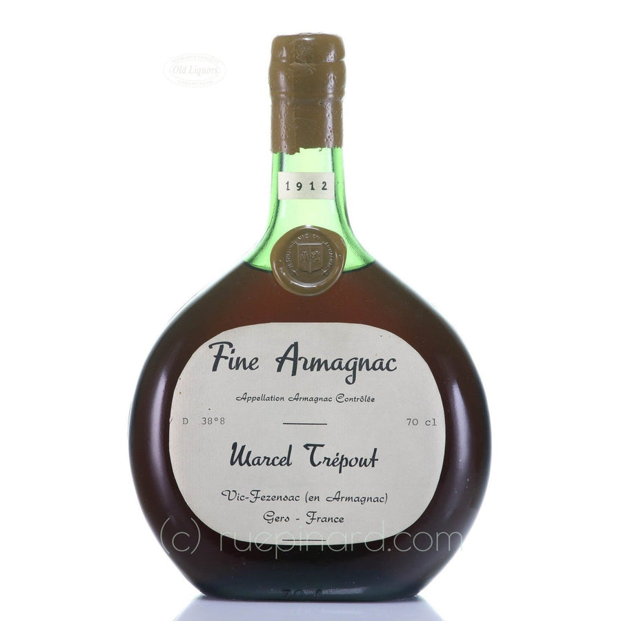 1912 Marcel Trépout Armagnac - Vintage Excellence from Basquaise Region - Rue Pinard