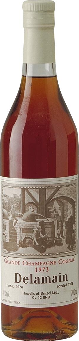 1973 Delamain Cognac, Grande Champagne, Howells of Bristol, Bottled '98 - Slijterij Rue Pinard 