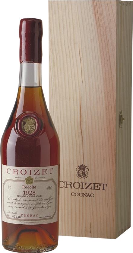 Cognac 1928 Croizet B. Léon  Récolte (1x70cl)