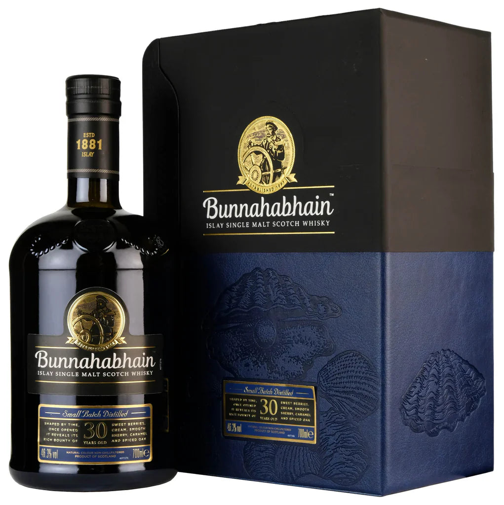 Bunnahabhain 30 Jaar Single Malt Whisky - Slijterij Rue Pinard 