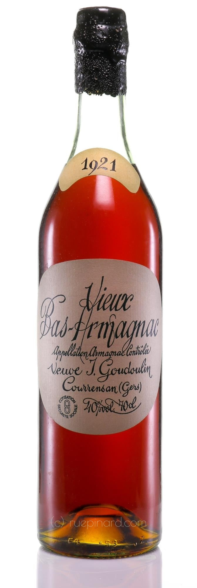 1921 Goudoulin Vieux Bas-Armagnac - Rue Pinard