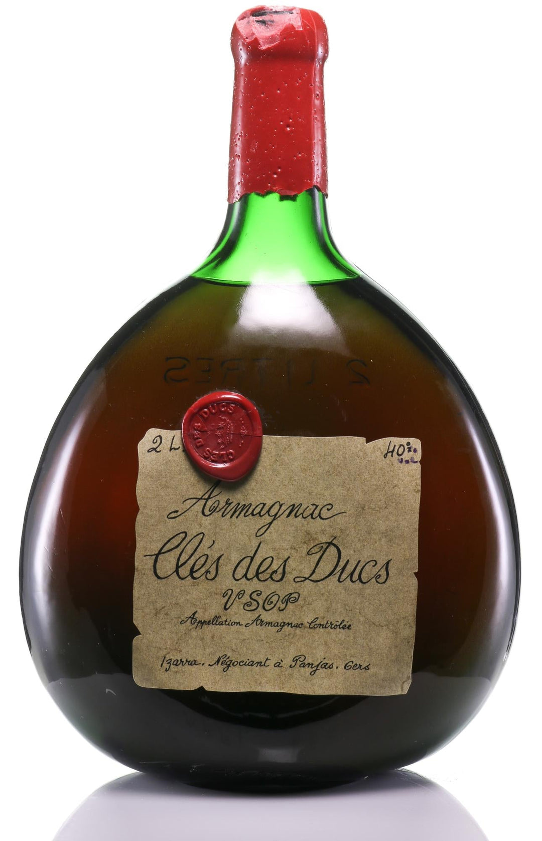 Armagnac Cles des Ducs 1970 V.S.O.P. - 2L Wax Button - Slijterij Rue Pinard 