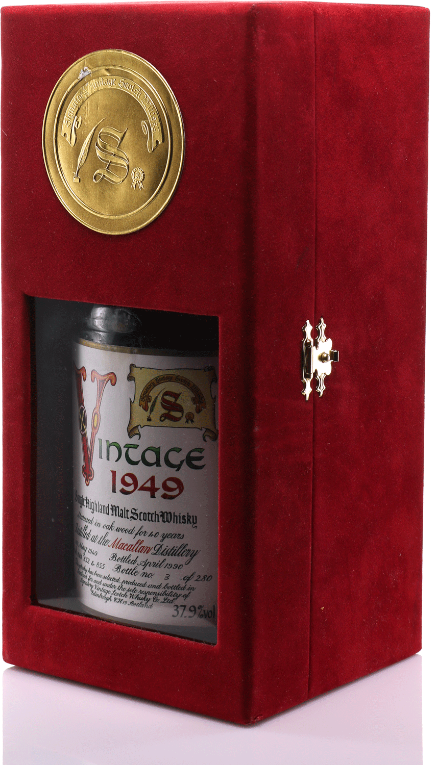 1949 The Macallan 40 Year Old Single Malt Scotch - Slijterij Rue Pinard 