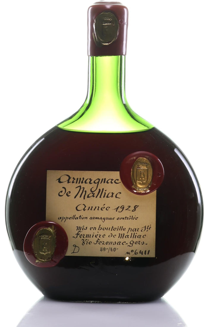 Malliac Armagnac 1960s/70s No. 6411 NV - Slijterij Rue Pinard 