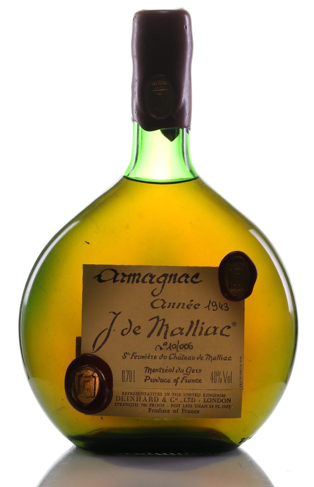 1943 Malliac Armagnac Limited Edition - Slijterij Rue Pinard 