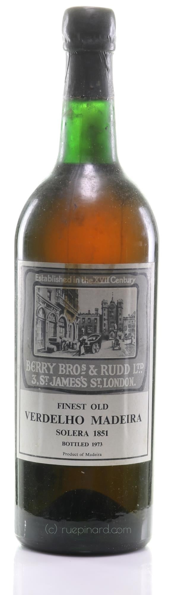 BBR Verdelho 1851 Madeira Solera - Rue Pinard