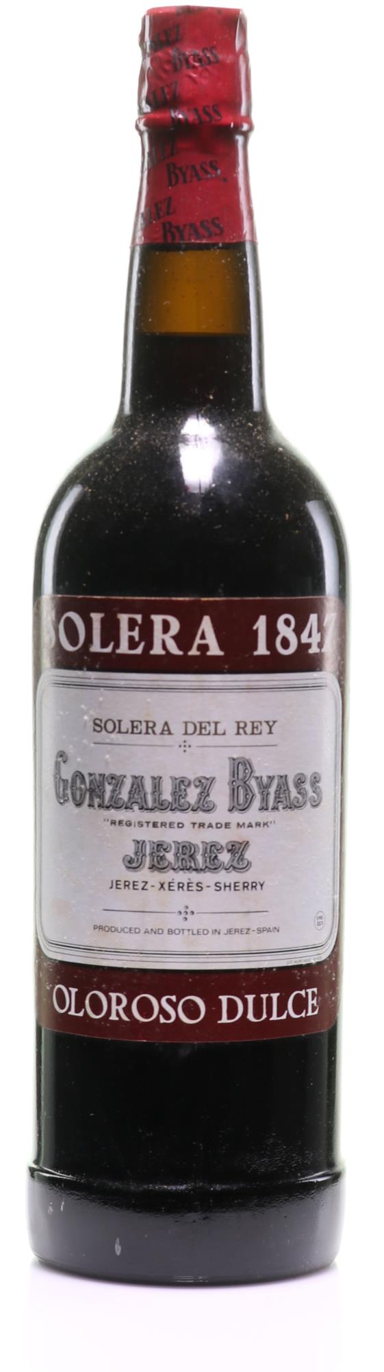 Gonzales Byass 1847 Oloroso Dulce Sherry Solera Del Rey - Slijterij Rue Pinard 