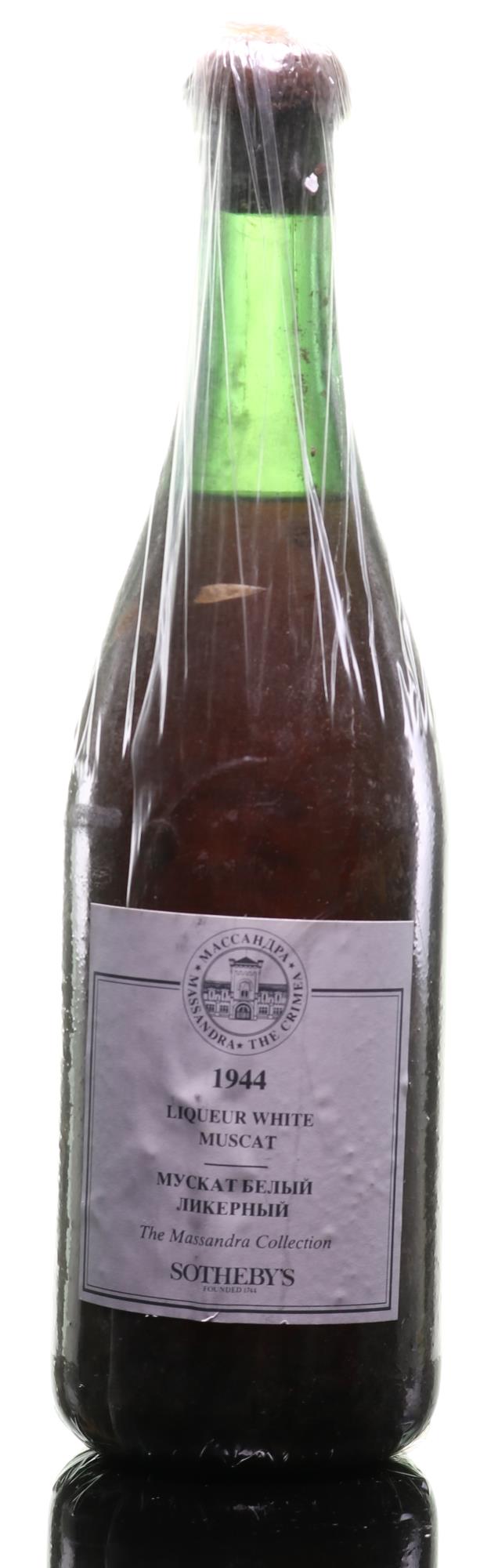 1940 Massandra Liqueur White Muscat - Zeldzame Vintage - Slijterij Rue Pinard 