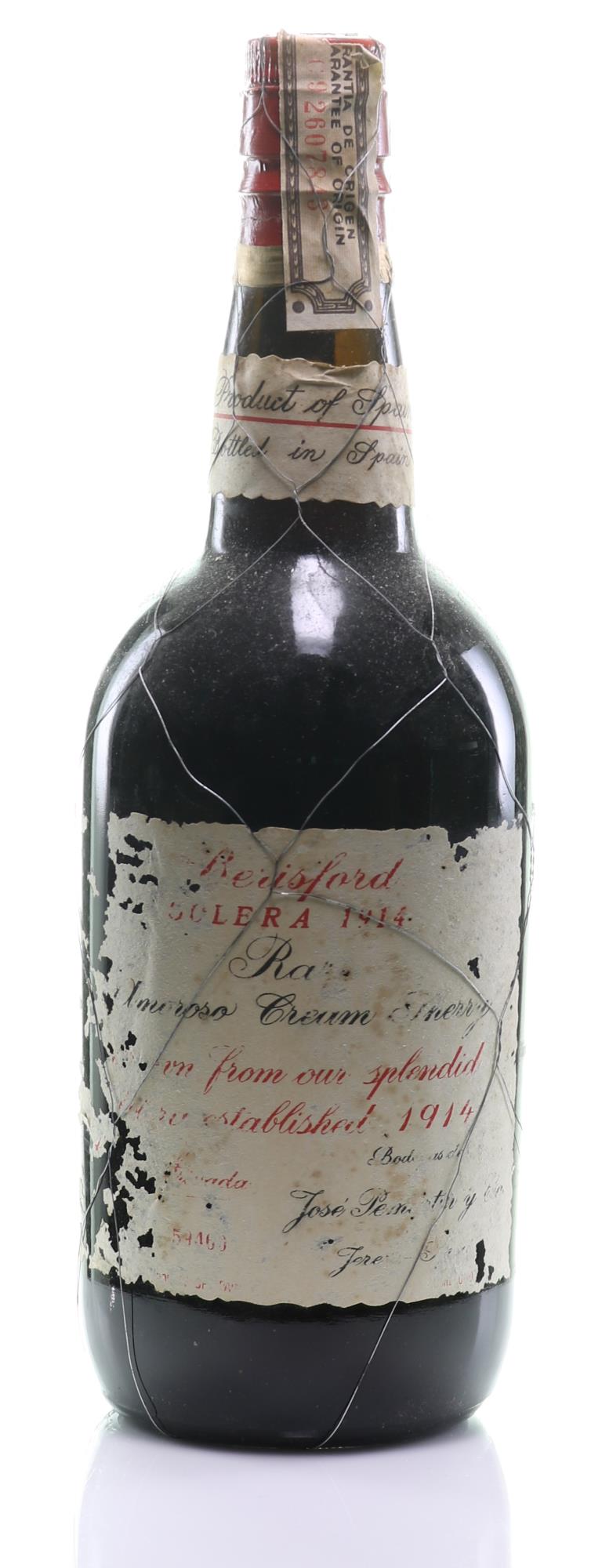 1914 Berisford Amoroso Cream Sherry Reserva Privada - Slijterij Rue Pinard 