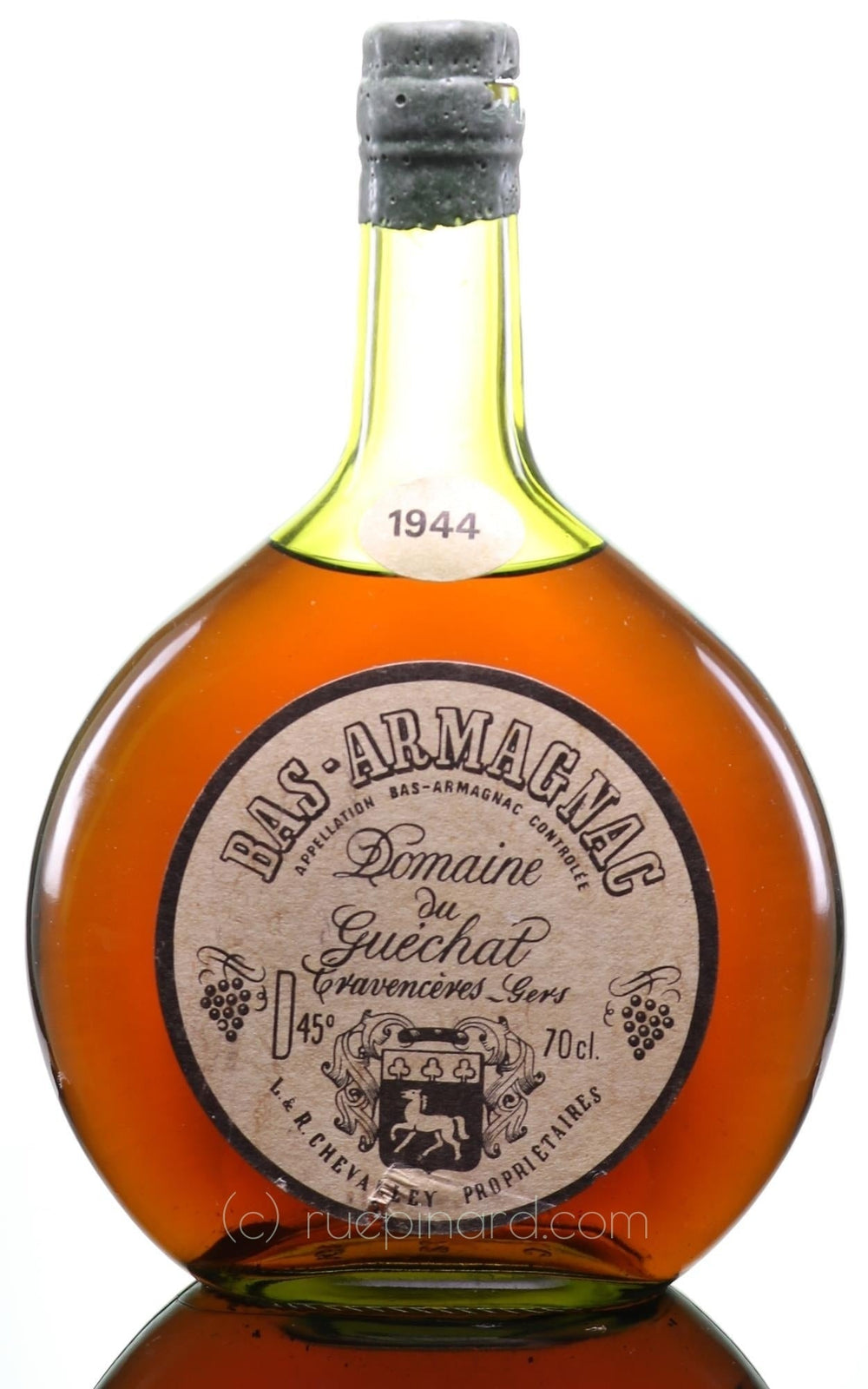 Domaine du Guéchat '44 Vintage Armagnac, Bas-Armagnac - Rue Pinard