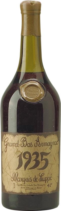 1935 Marquis de Luppé Armagnac Vieille Réserve Magnum - Slijterij Rue Pinard 