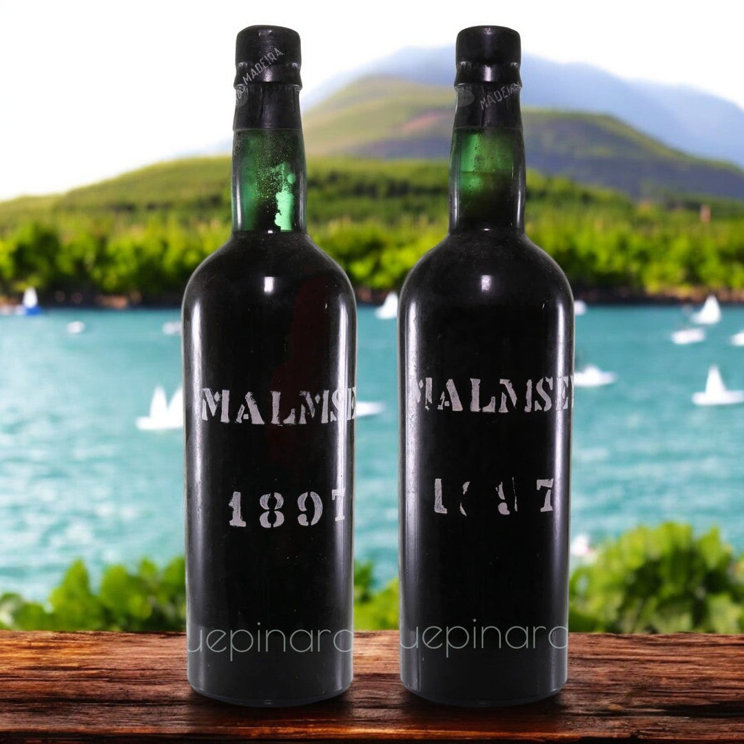 Malmsey Madeira 1897 - Set van Twee Flessen - Slijterij Rue Pinard 