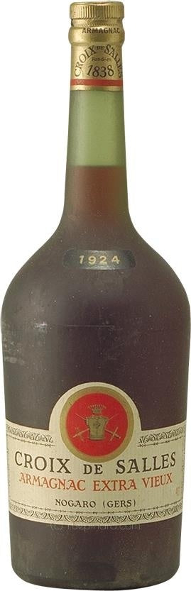 1924 Croix de Salles Extra Vieux Bas-Armagnac (Magnum) - Rue Pinard