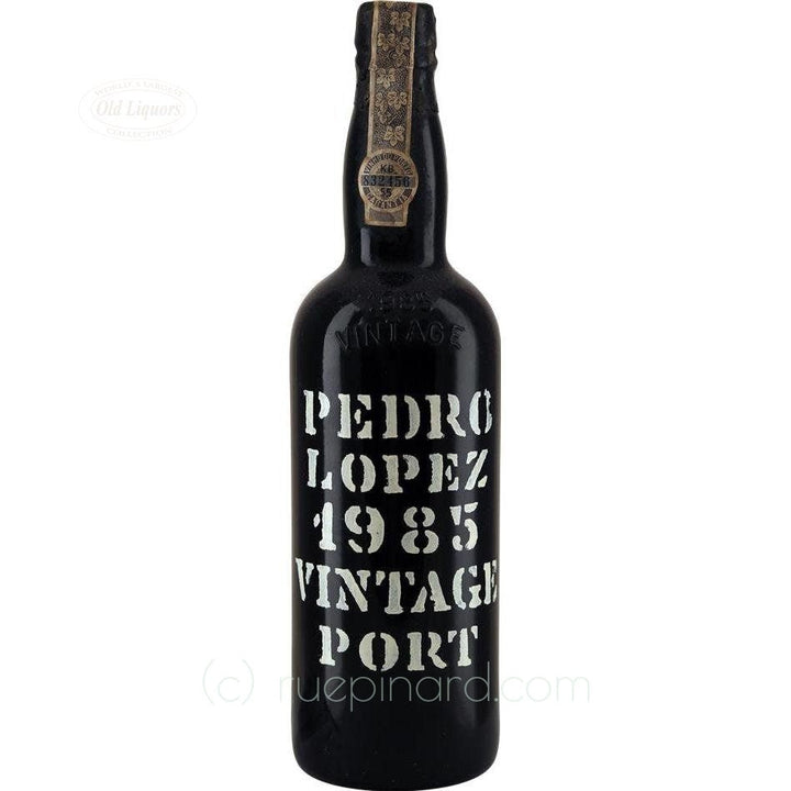 Pedro Lopez 1985 Vintage Port - Stencilled Bottle - Slijterij Rue Pinard 