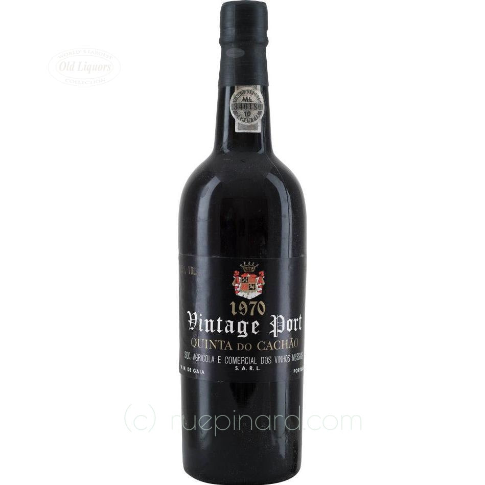Messias Port Quinta do Cachão 1970 - 93-Point Wine Spectator - Rue Pinard