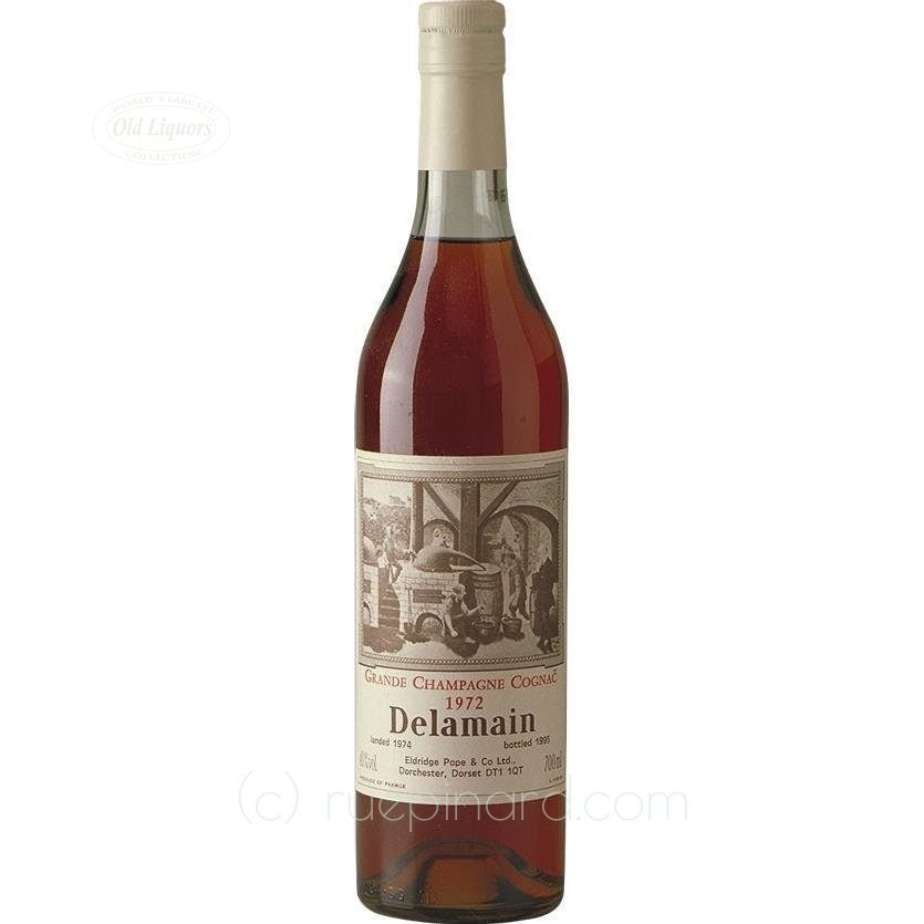 1972 Delamain Cognac Grande Champagne, Aged 23 Years by Eldridge Pope - Rue Pinard