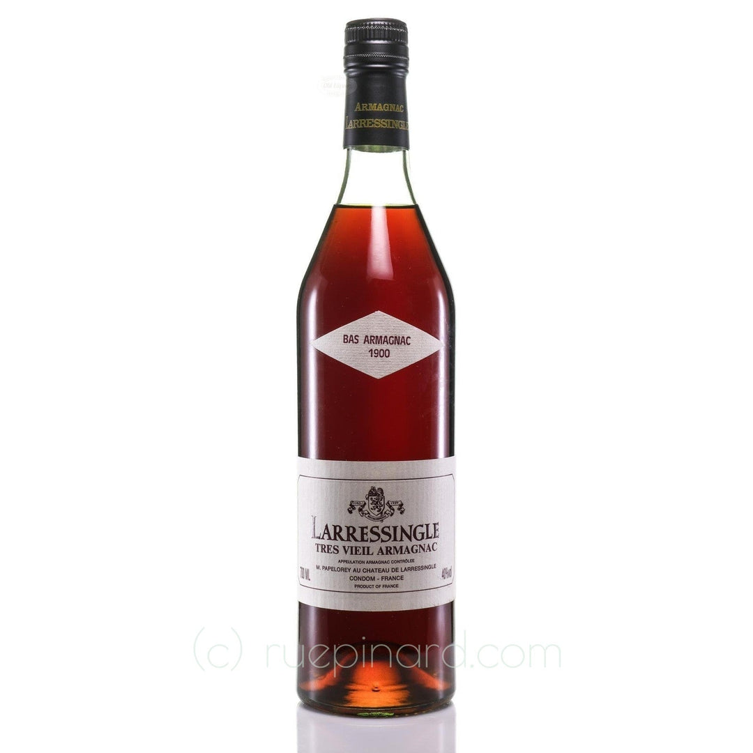 Larressingle Armagnac 1900 Vintage Très Vieil Bas Armagnac - Rue Pinard