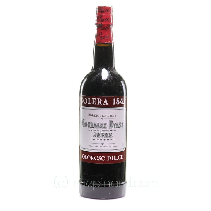 Gonzales Byass 1847 Oloroso Dulce Solera del Rey Sherry - Slijterij Rue Pinard 