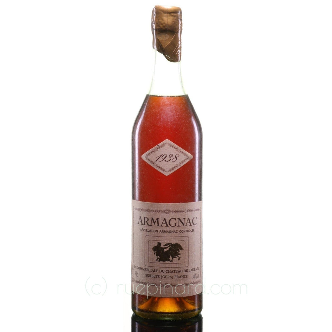 Armagnac 1938 teau Laubade SKU 13678