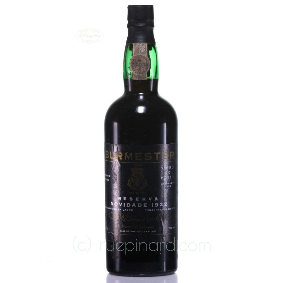 Port 1922 Burmester Reserva Novidade SKU 8350