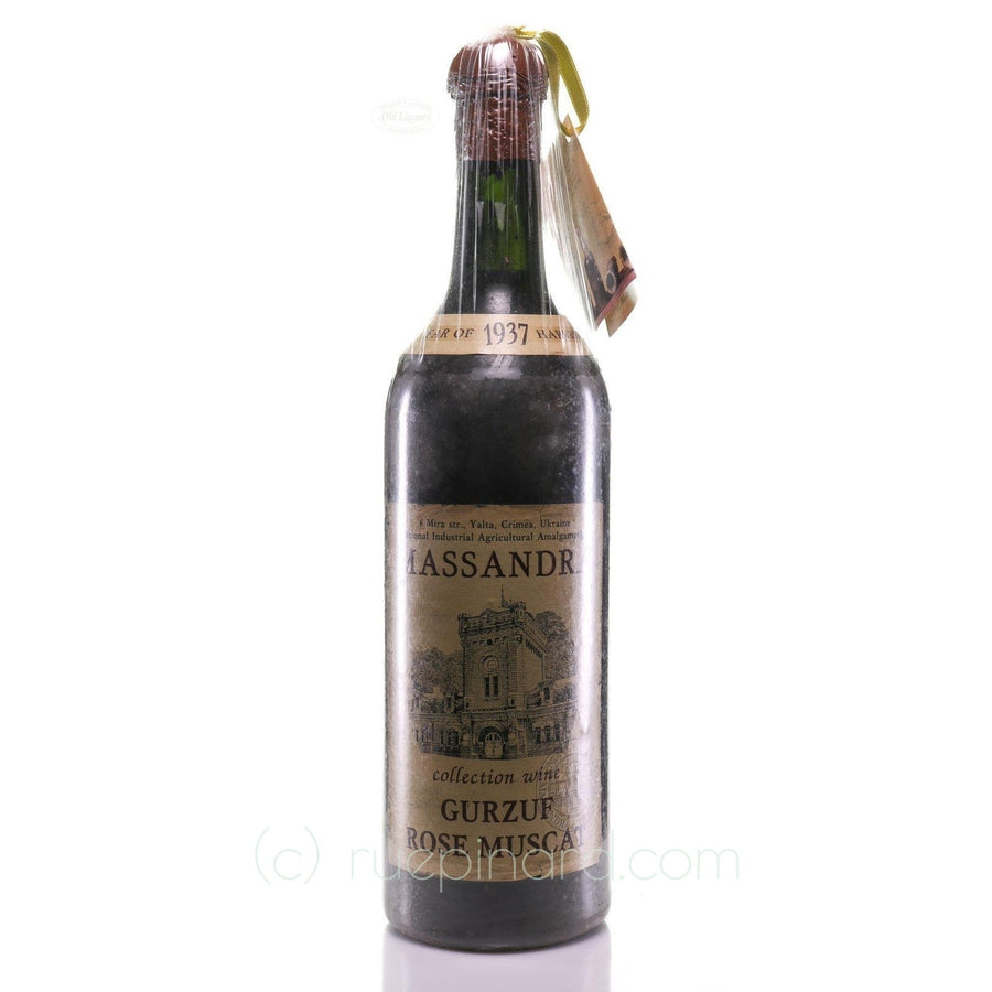 Massandra Gurzuf Rose 1937 Muscat Wine - Rue Pinard