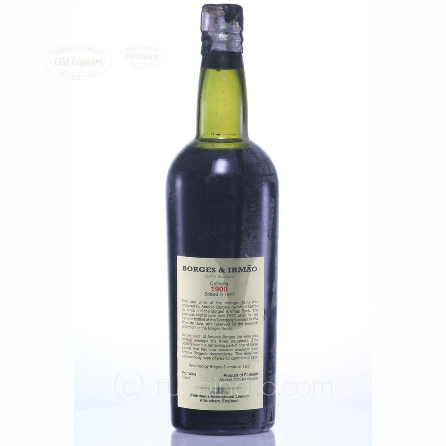 Borges & Irmao Colheita Port Wine 1900 - Rare Vintage - Rue Pinard
