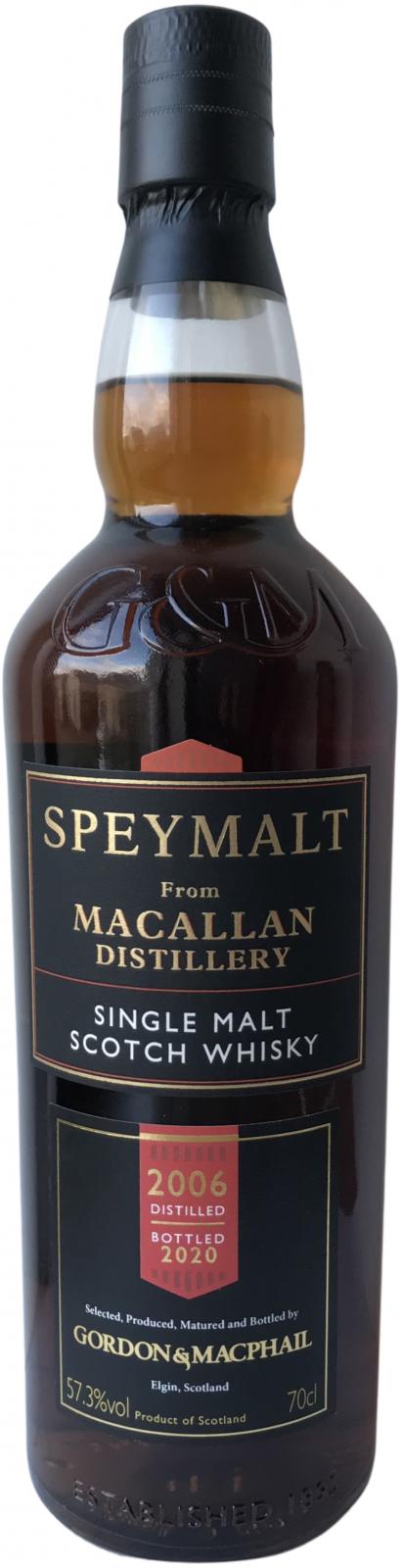 2006 Gordon & MacPhail Speymalt Macallan Single Malt Scotch Whisky - Slijterij Rue Pinard 