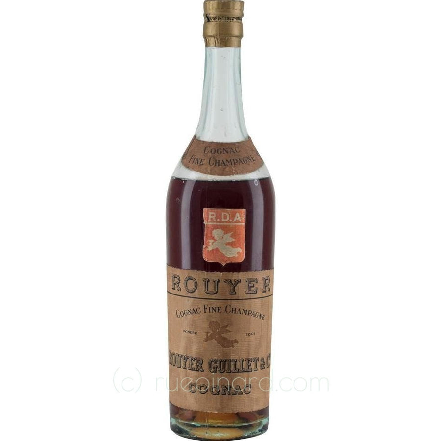 Rouyer Guillet & Co Fine Champagne Cognac 1900 Vintage - Rue Pinard