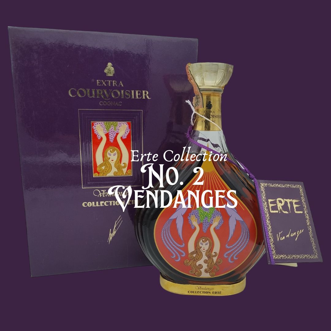 Courvoisier Erté Collection No.2 Vendanges Cognac - Slijterij Rue Pinard 