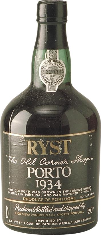 1934 Ryst Port - Vintage Delight - Slijterij Rue Pinard 